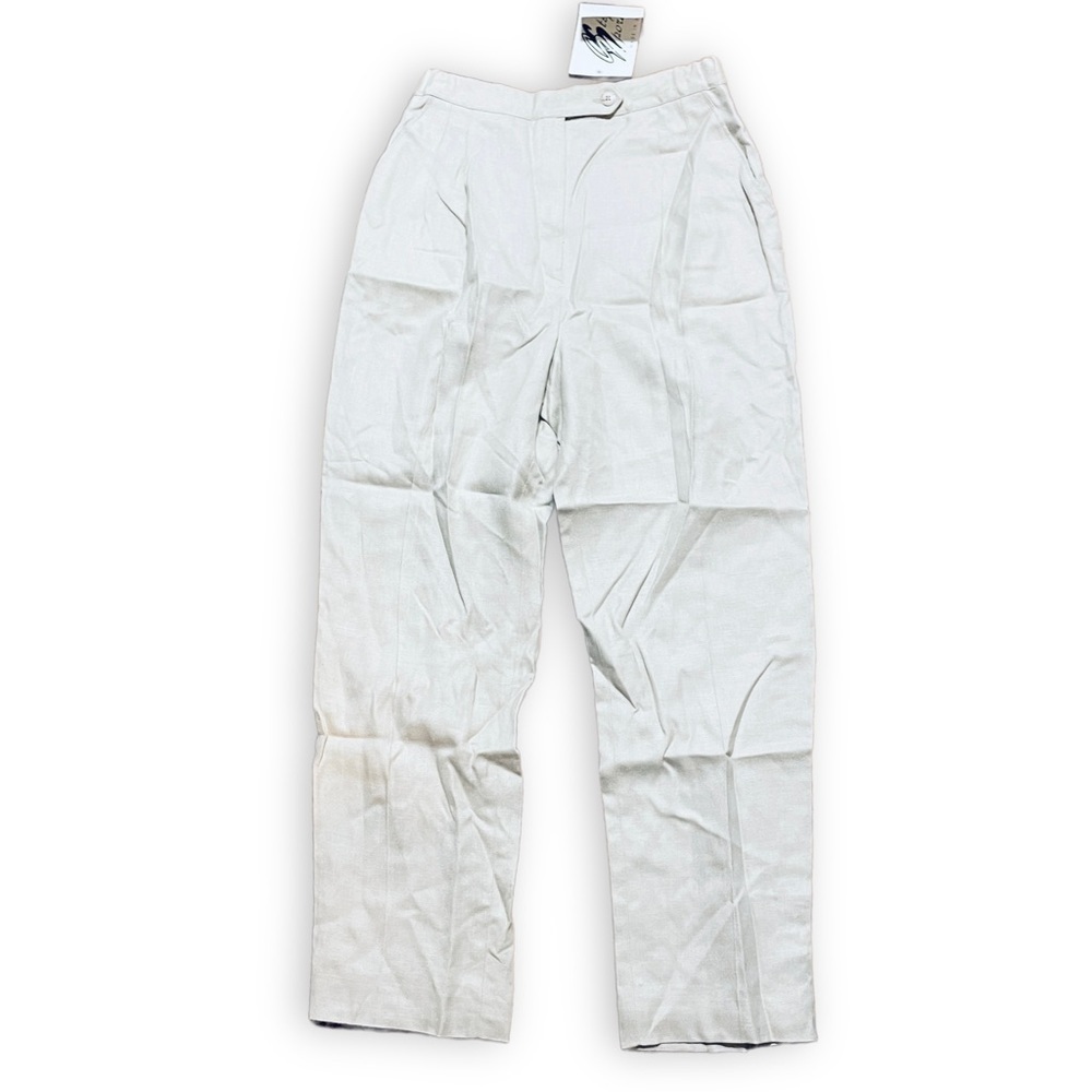 Vintage Stephin Sport Pleated Pants Straight Leg Women’s Size XS/Small NWT